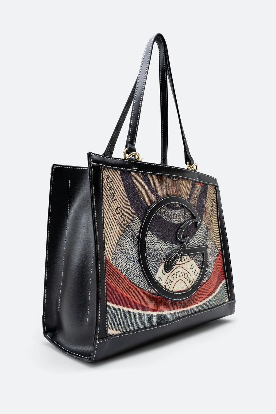 GATTINONI SHOPPING BAG GRANDE PLANETARIUM BIGPL6746WPQP26