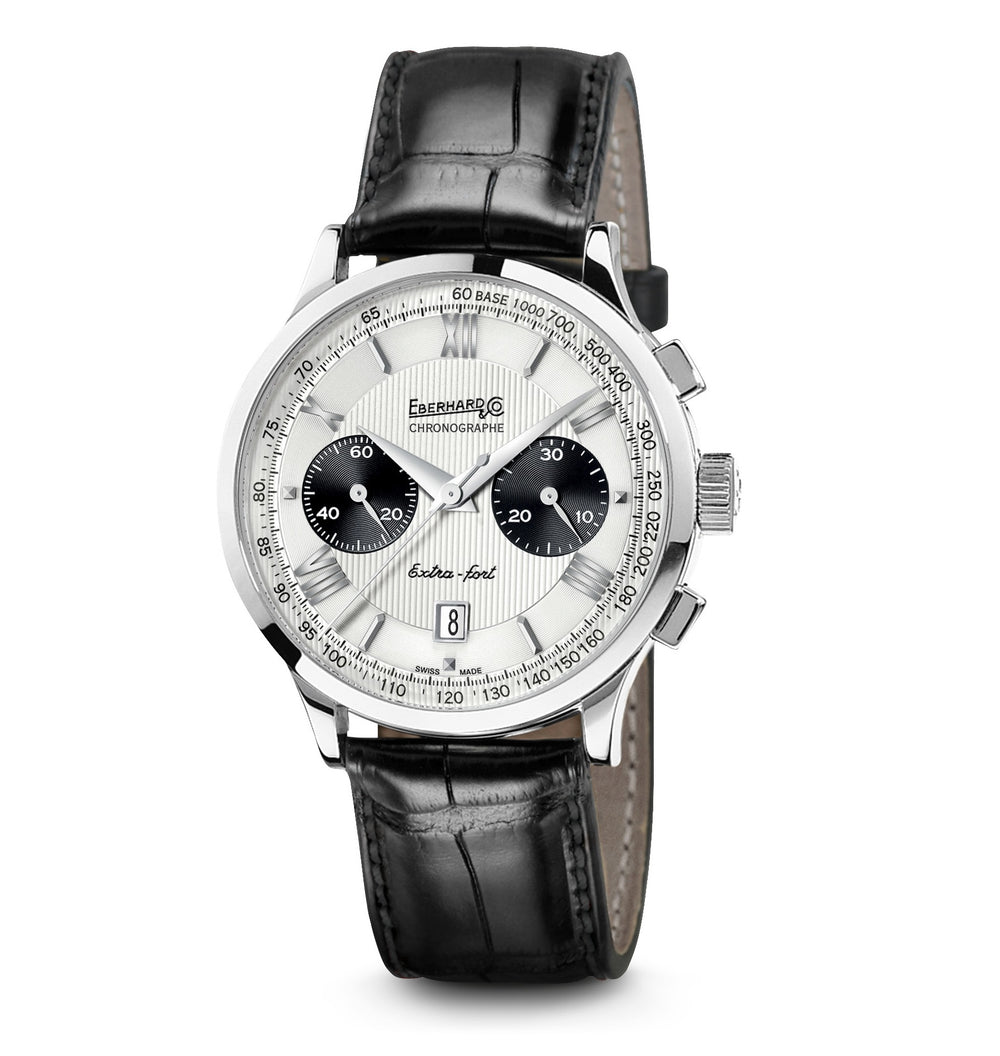 EBERHARD Chrono Edition Vitrée 31952 CP silver/black