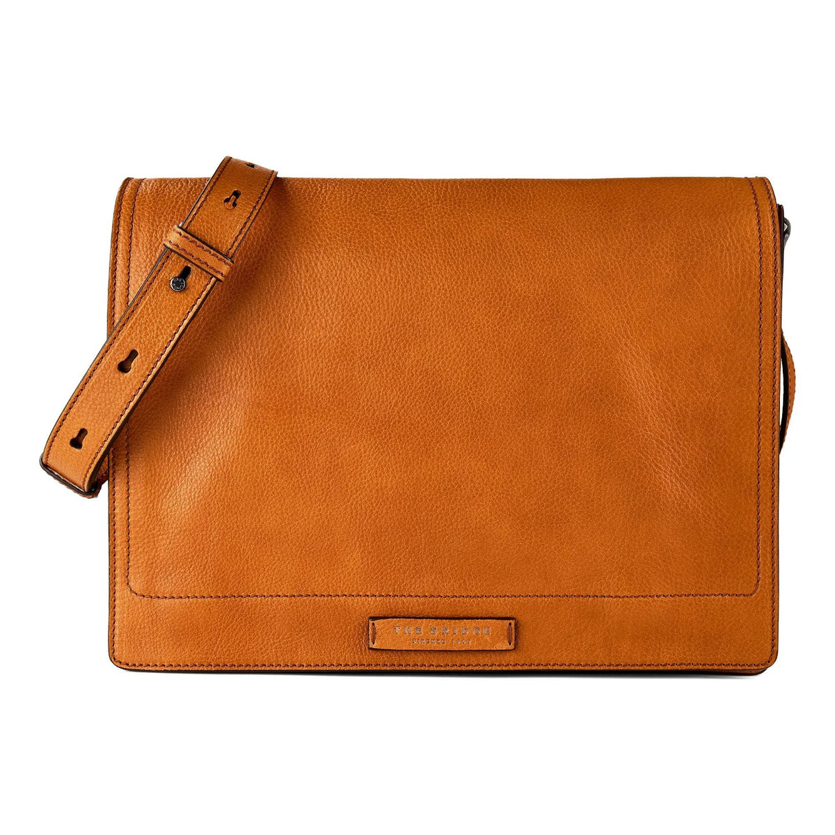 Cartella in pelle uomo con tracolla The Bridge 053016D3