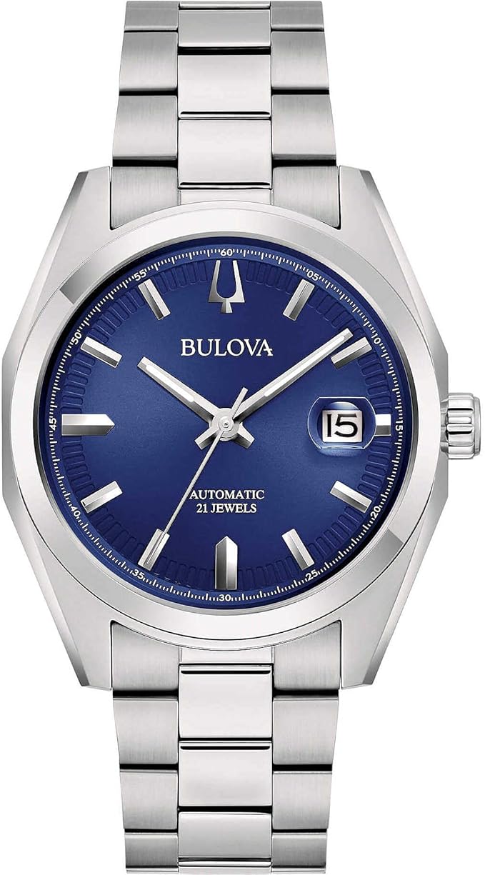 SELVA Orologio da uomo al quarzo, indice e cifre, cassa in acciaio inox, cinturino in acciaio inox, chiusura deployante, 5 bar, argento, Bracciale SELVA Orologio da uomo al quarzo, indice e cifre, cassa in acciaio inox, cinturino in acciaio inox, chiusura deployante, 5 bar, argento, Bracciale