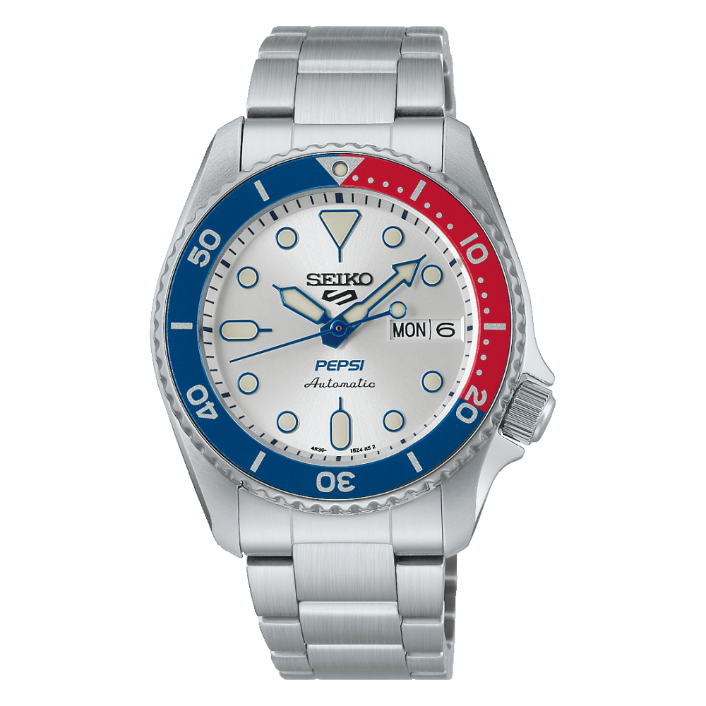 Orologio Uomo Seiko 5 Sports x Pepsi® Limited Edition
Edizione limitata di 7,000 esemplari