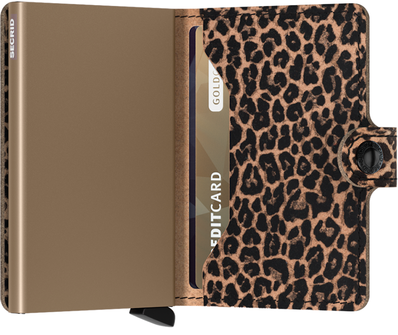 Mini wallet Secrid Leo Beige