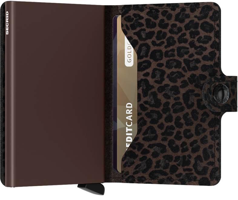 Mini wallet Secrid Leo Brown