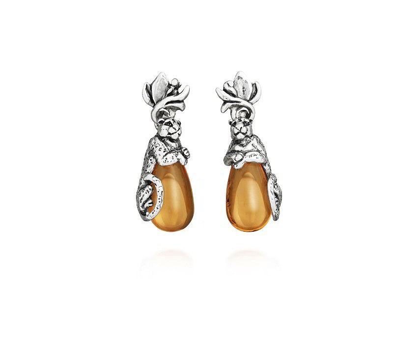 Orecchini Goccia Leopardo 12409 Giovanni Raspini