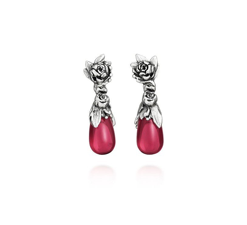 Orecchini Goccia Peonie 12421 Giovanni Raspini