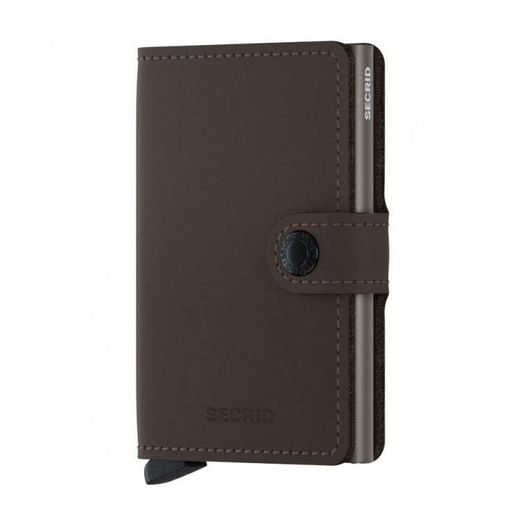 Mini wallet Secrid Matte Truffle
