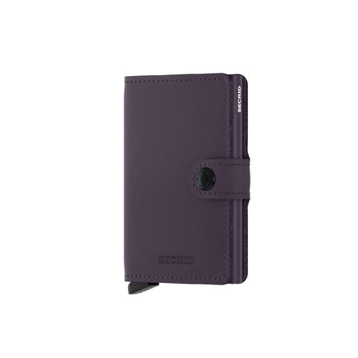 Mini wallet Secrid Matte Dark Purple