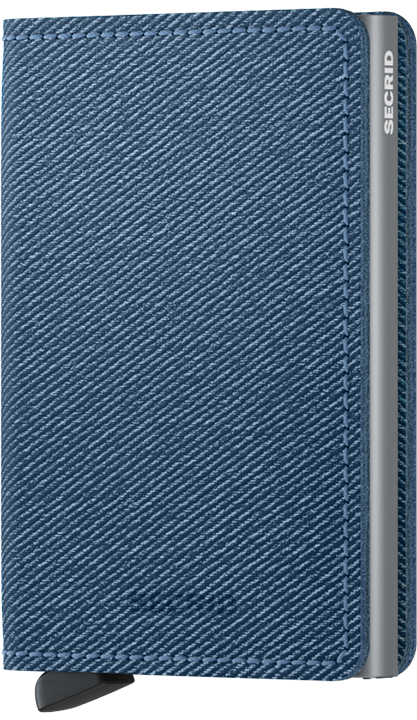 Mini wallet Secrid Slimwallet twist jeans blue