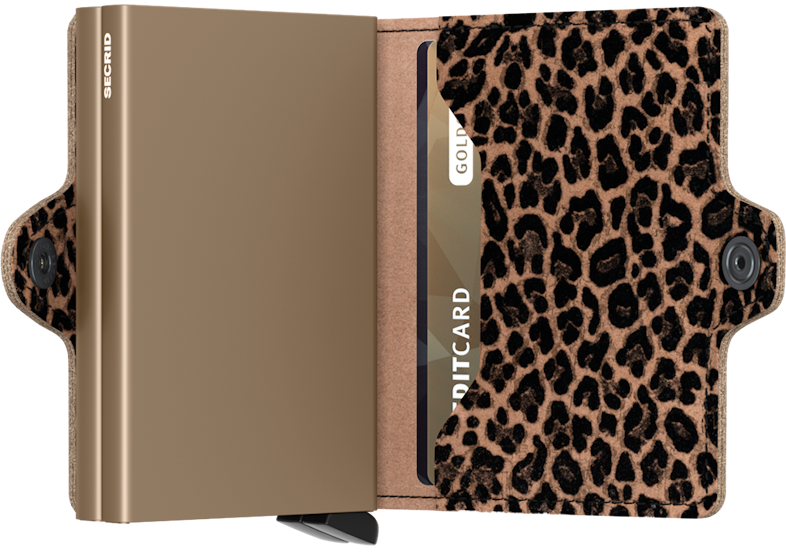 Twin wallet Secrid Leo Beige