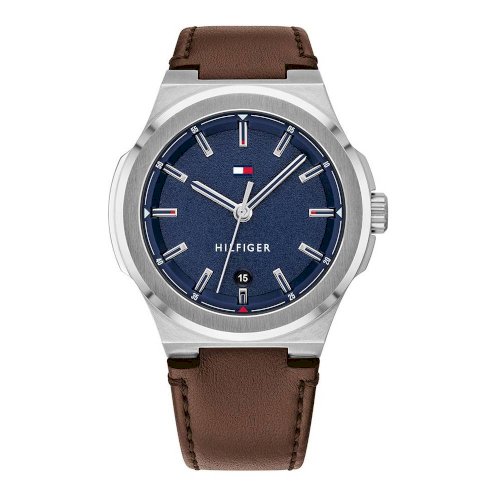 OROLOGIO UOMO PELLE MARRONE TOMMY HILFIGER 1791645 PRINCETON HERREN