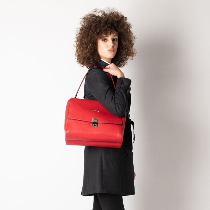 Borsa Piquadro donna a spalla porta ipad in pelle Dafne BD5276DF R