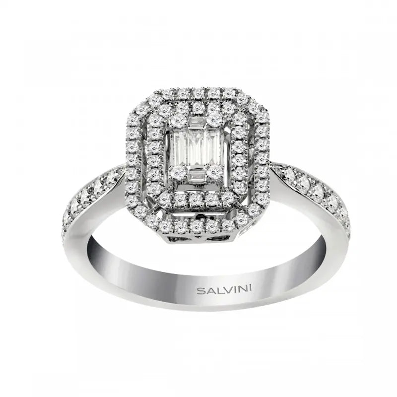 Anello Donna Salvini Magia Pavè Oro E Diamanti Naturali 20085783