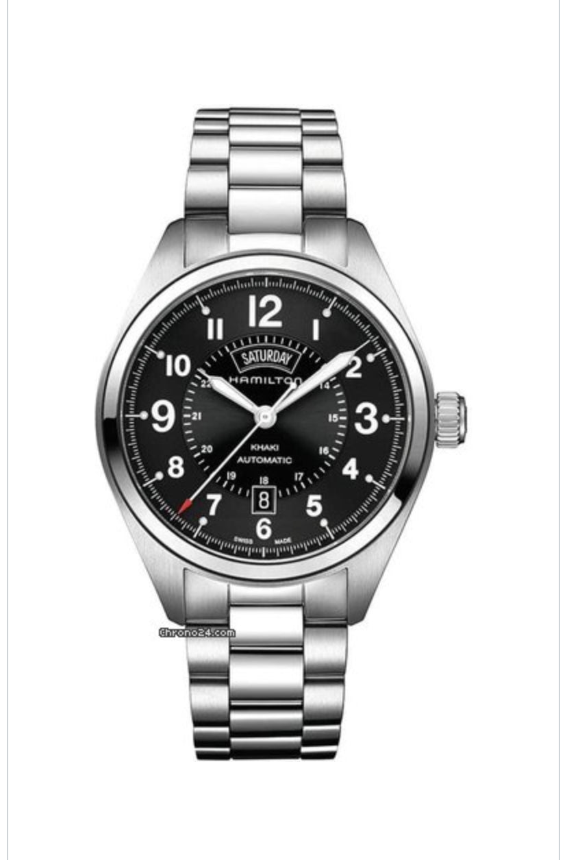 Orologio uomo Khaki Field Day Date Auto H70505133