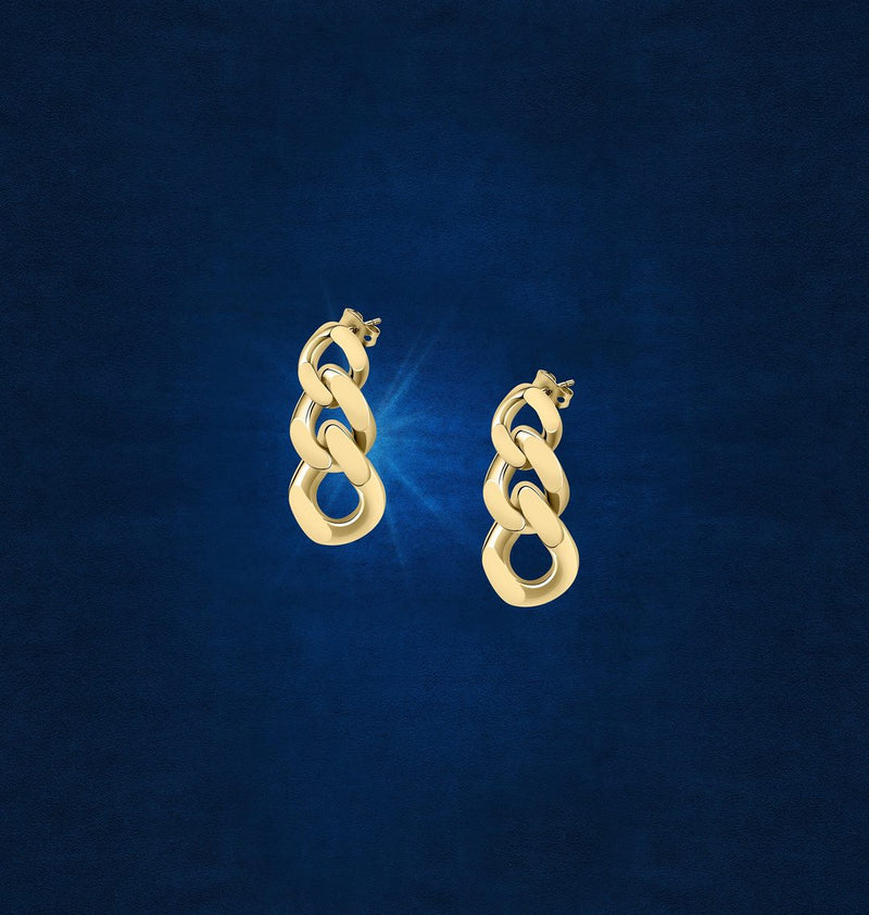 Orecchini Chiara Ferragni Gioielli Collezione Chain J19AUW12