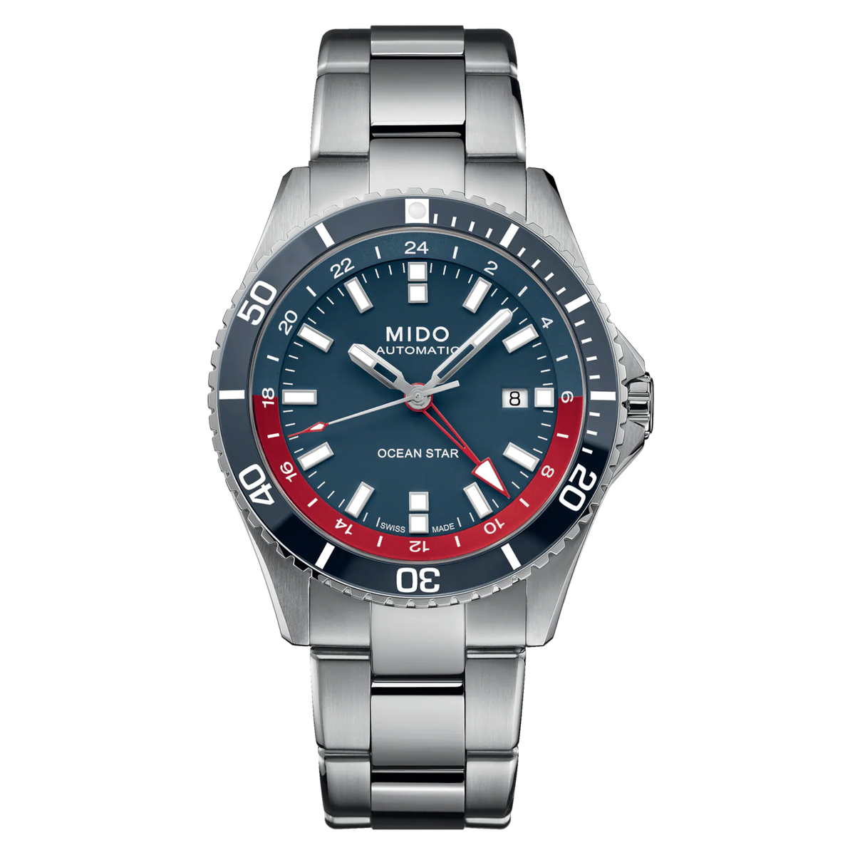 OROLOGIO AUTOMATICO UOMO MIDO OCEAN STAR GMT M026.629.11.041.00