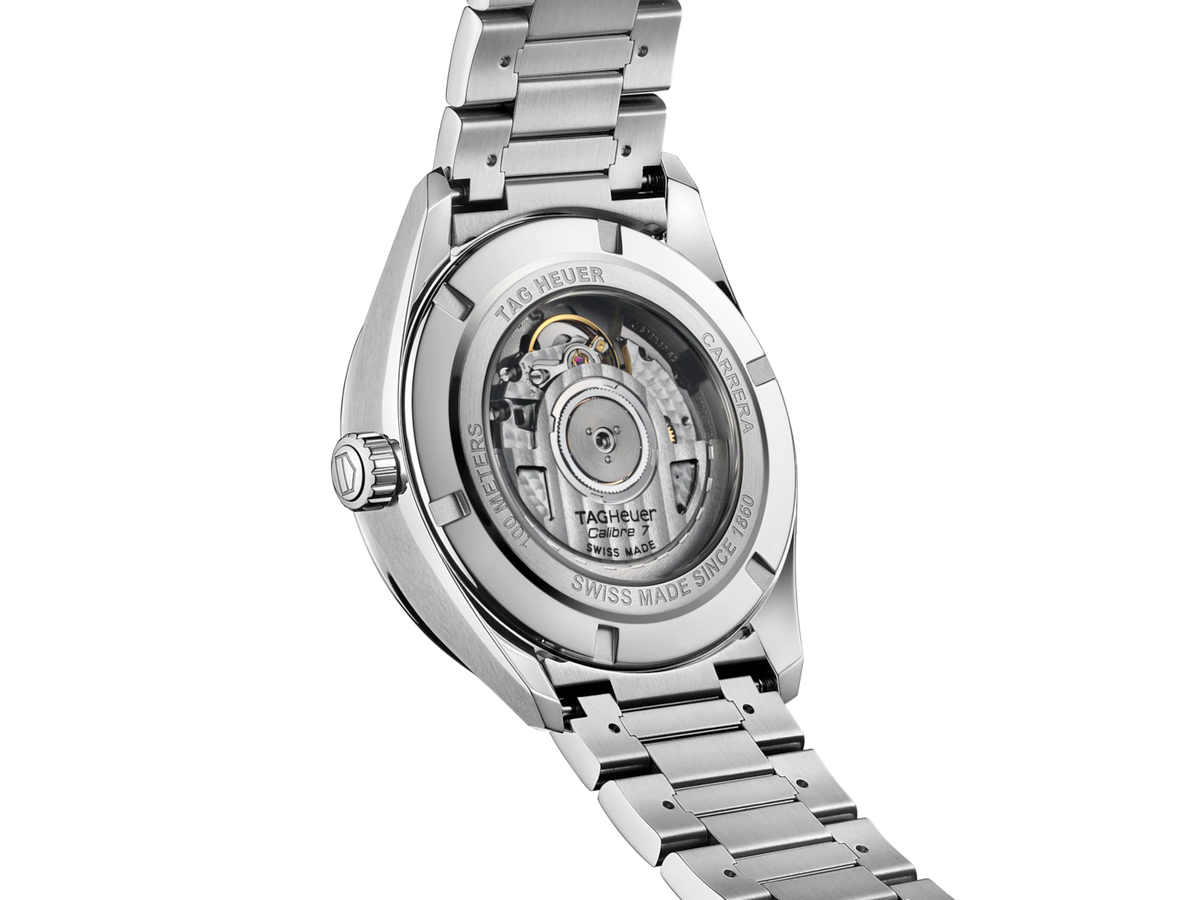 OROLOGIO AUTOMATICO UOMO TAG HEUER CARRERA TWIN-TIME WBN201A.BA0640