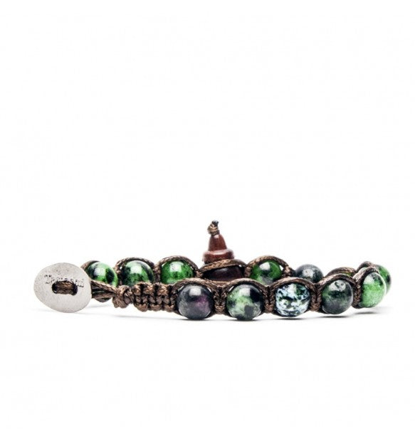 Bracciale Tamashii BHS900-244 zoisite-rubino unisex