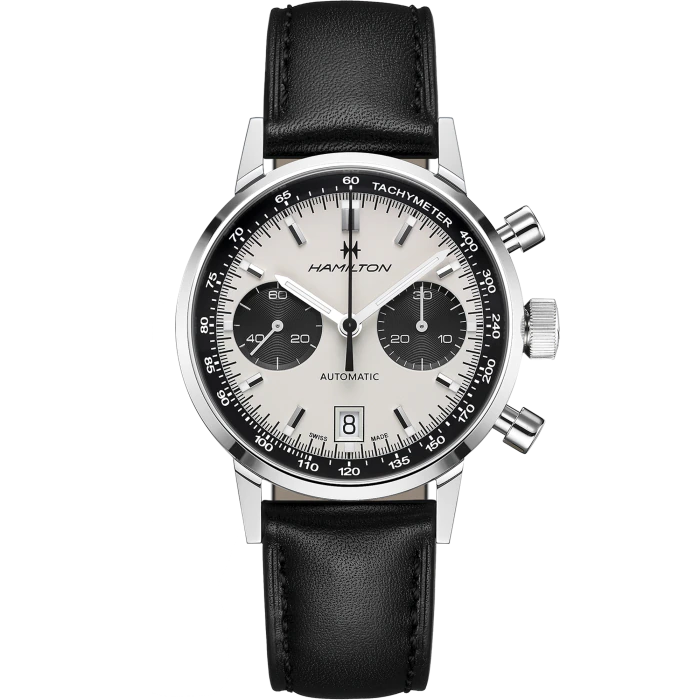 OROLOGIO AUTOMATICO UOMO HAMILTON AMERICAN CLASSIC INTRA-MATIC AUTO CHRONO H38416711