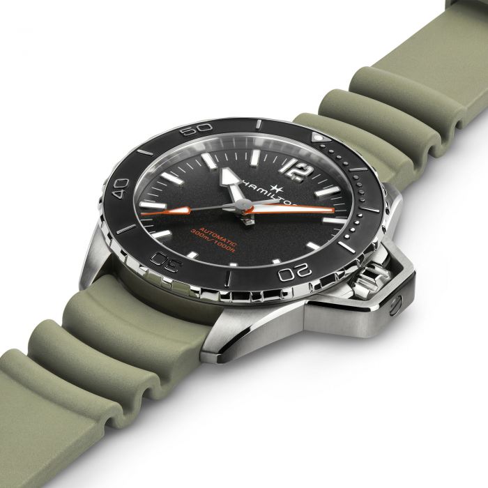 OROLOGIO AUTOMATICO UOMO HAMILTON KHAKI NAVY FROGMAN H77825331