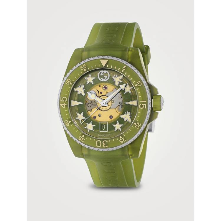 Orologio Gucci Dive Verde Automatico YA136345