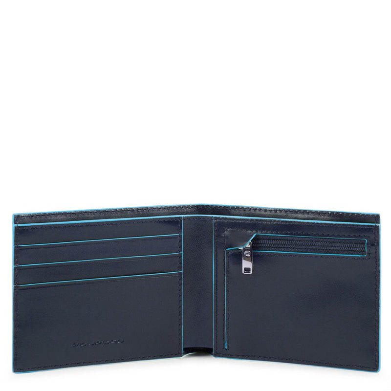 Piquadro portafogli uomo sottile PU4823B2R-BLU2 Blue Square